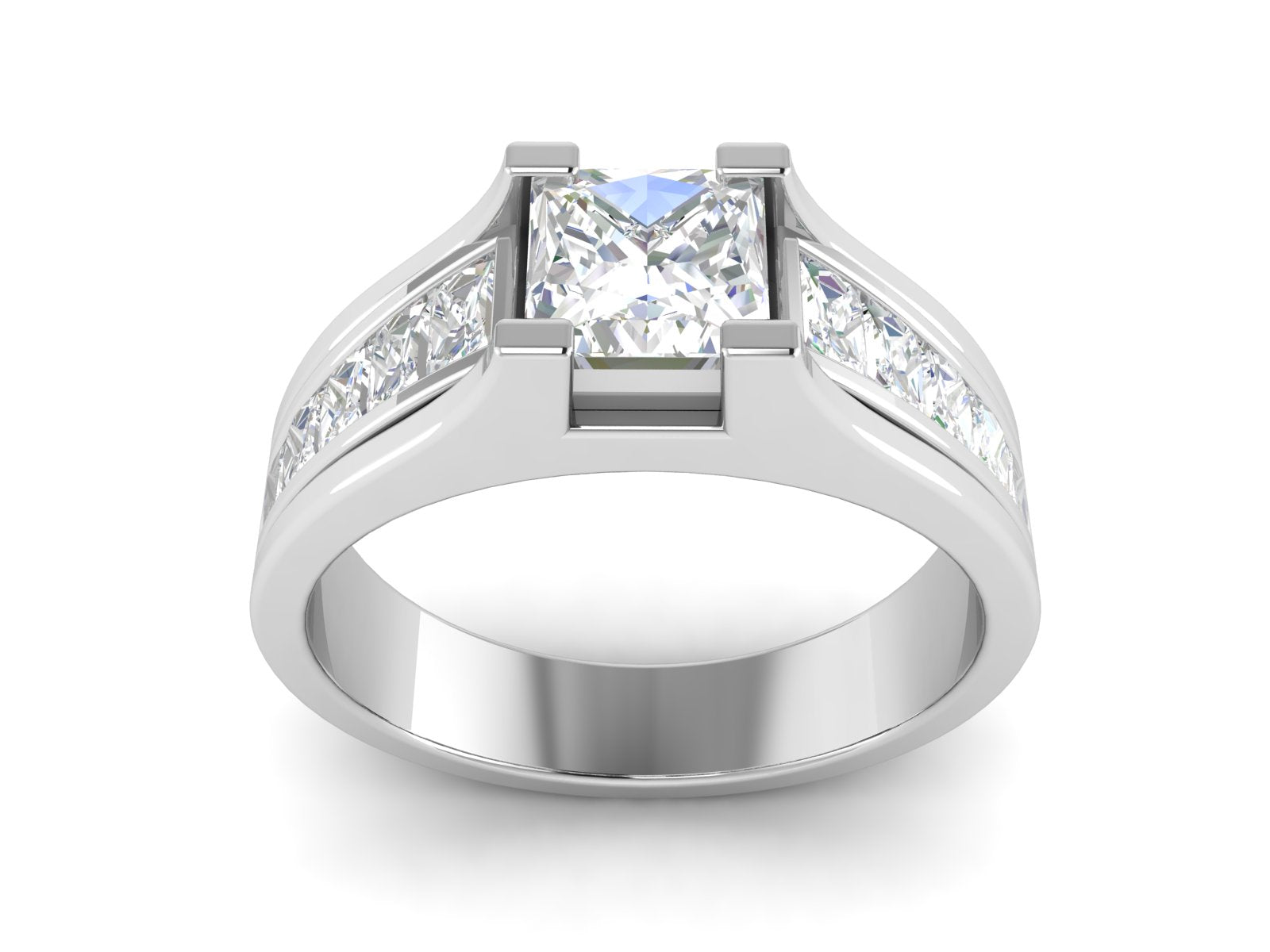 Buy Exquisite Diamond Men's Solitaire Ring Online | ORRA